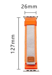 Casual Multicolor Stainless Steel Nylon Canvas Watch Bands & Straps display picture 8