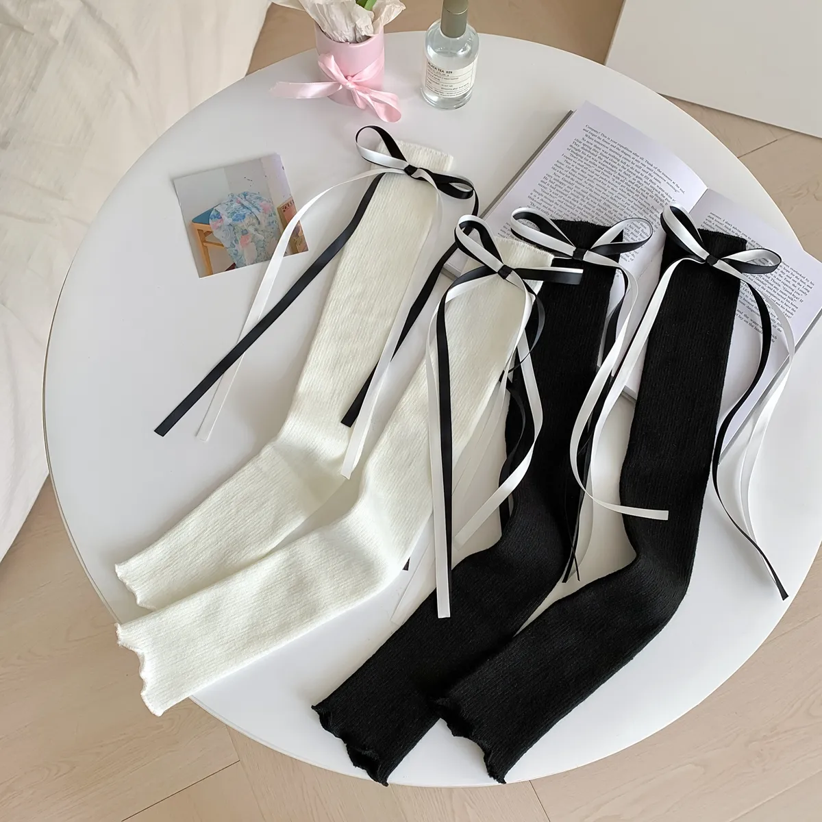 Women's Cute Sweet Bow Knot Polyacrylonitrile Fiber A Pair display picture 1