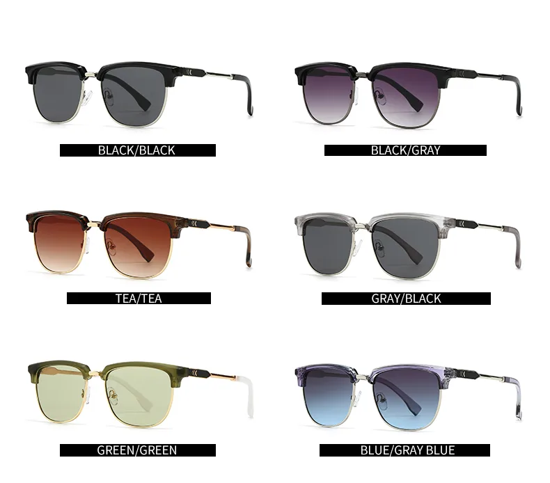 Casual Modern Style Square Pc Square Full Frame Glasses display picture 4