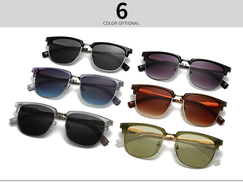 Casual Modern Style Square Pc Square Full Frame Glasses display picture 7