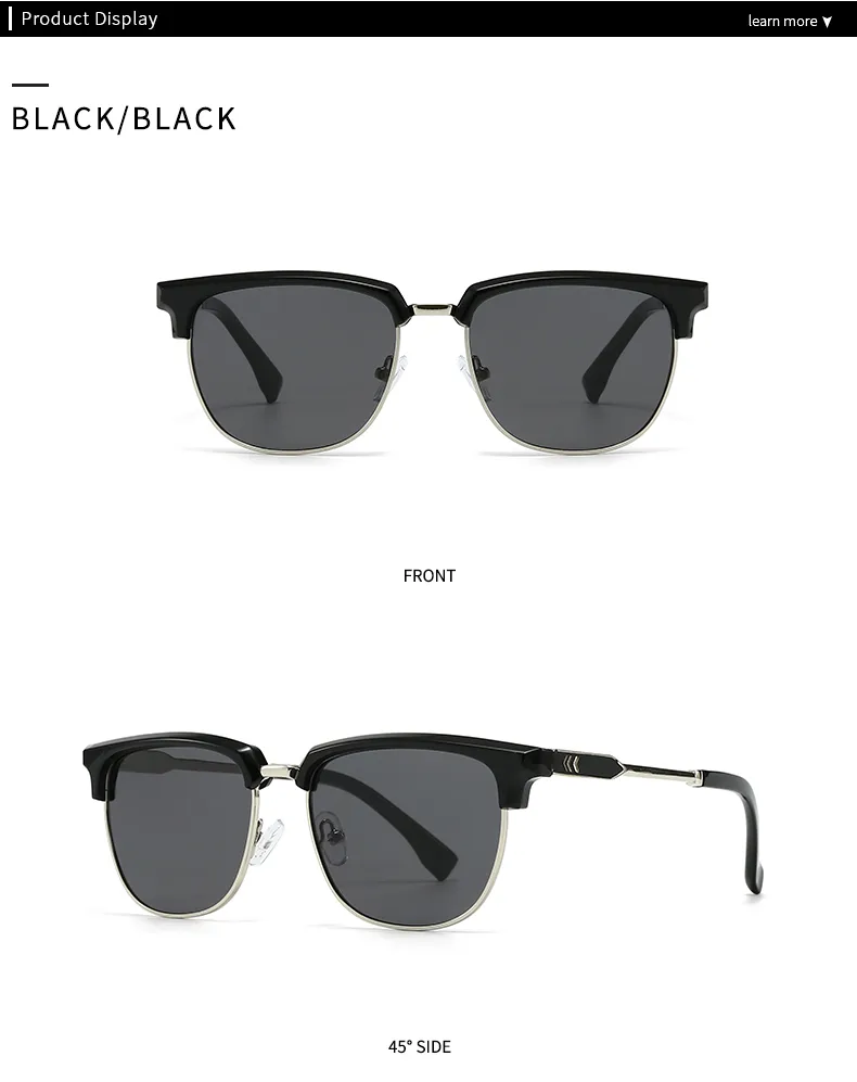 Casual Modern Style Square Pc Square Full Frame Glasses display picture 6