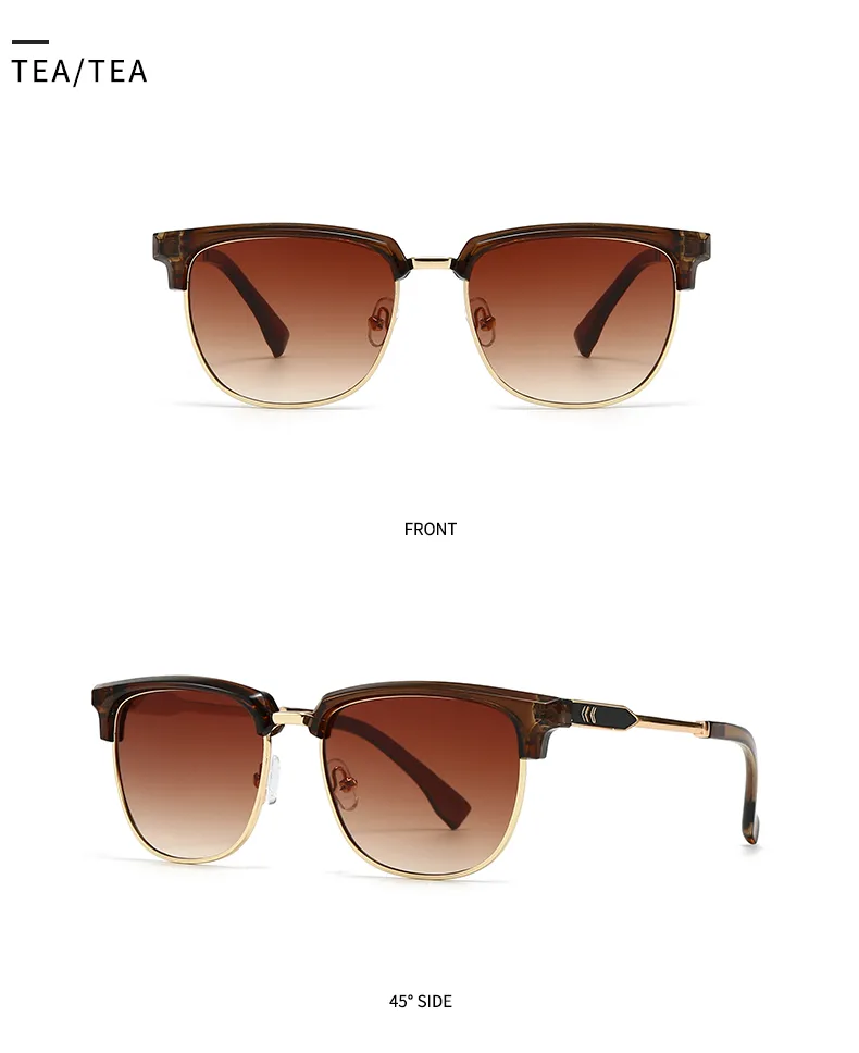 Casual Modern Style Square Pc Square Full Frame Glasses display picture 14