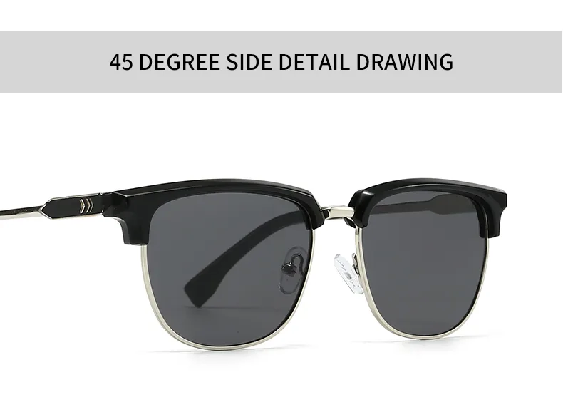 Casual Modern Style Square Pc Square Full Frame Glasses display picture 15