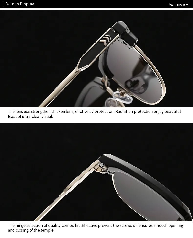 Casual Modern Style Square Pc Square Full Frame Glasses display picture 19