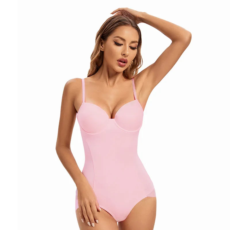 Solid Color Stereotype Waist Support Gather Shaping Underwear display picture 10