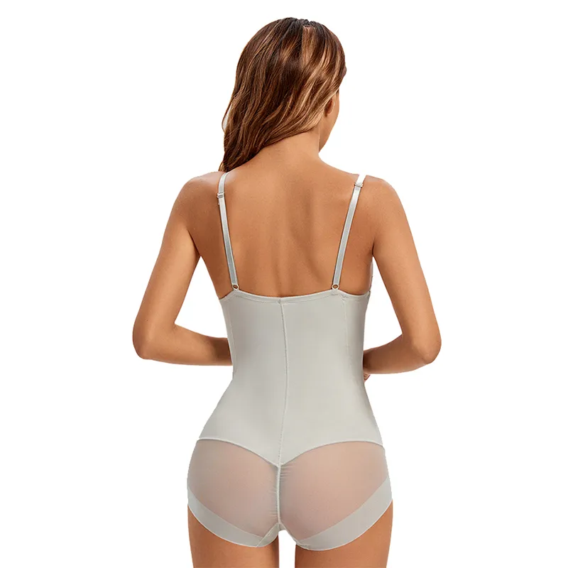 Solid Color Stereotype Waist Support Gather Shaping Underwear display picture 11