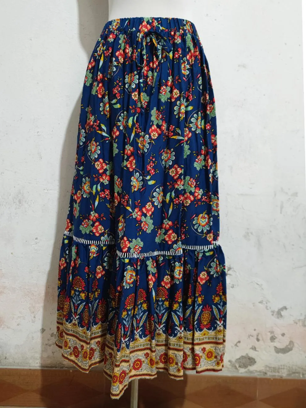 Women's Skirt Casual Simple Style Streetwear Bohemian Maxi Long Dress Holiday Daily Selfie display picture 8