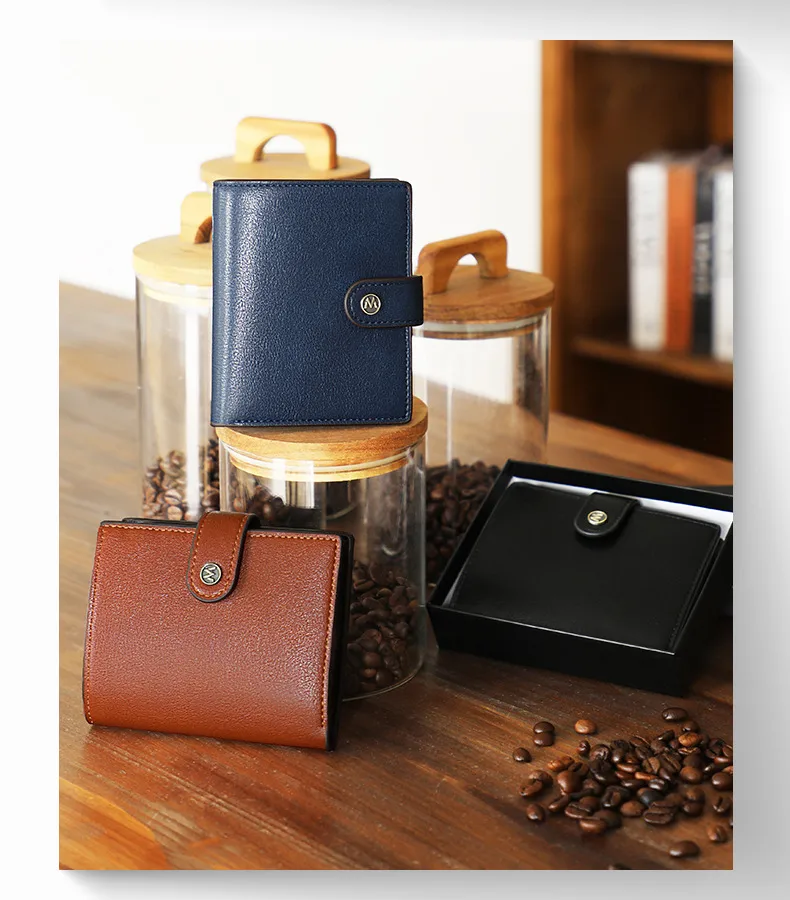 Mandu Men's Wallet New High-Grade Vertical Card Holder  Anti-Theft Swiping Wallet Coin Purse Wholesale display picture 11
