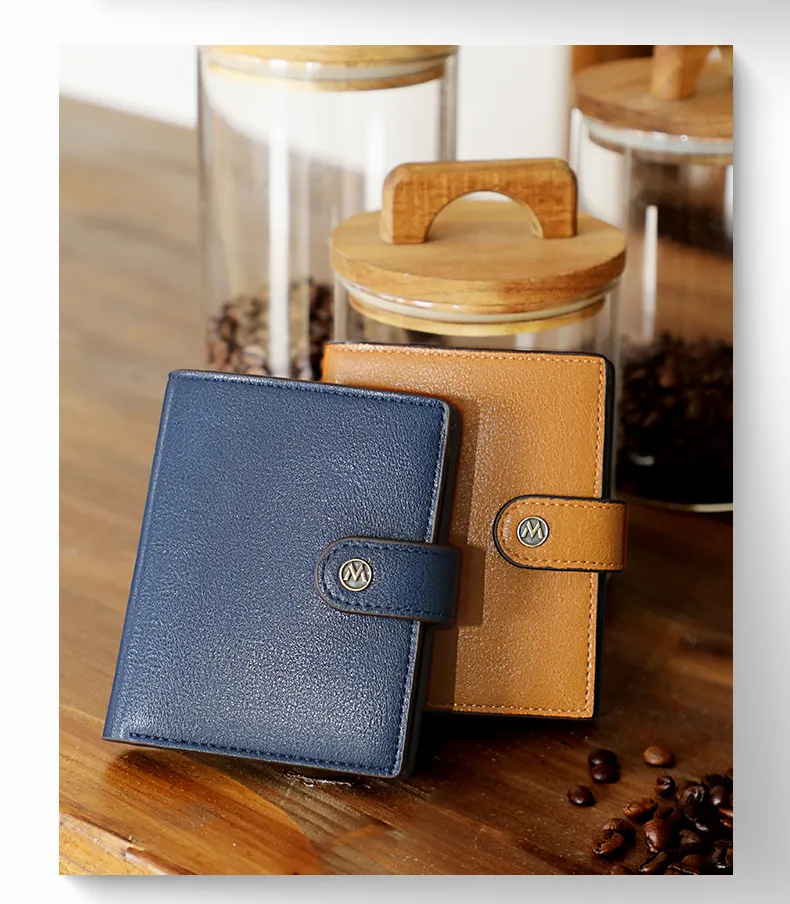Mandu Men's Wallet New High-Grade Vertical Card Holder  Anti-Theft Swiping Wallet Coin Purse Wholesale display picture 12