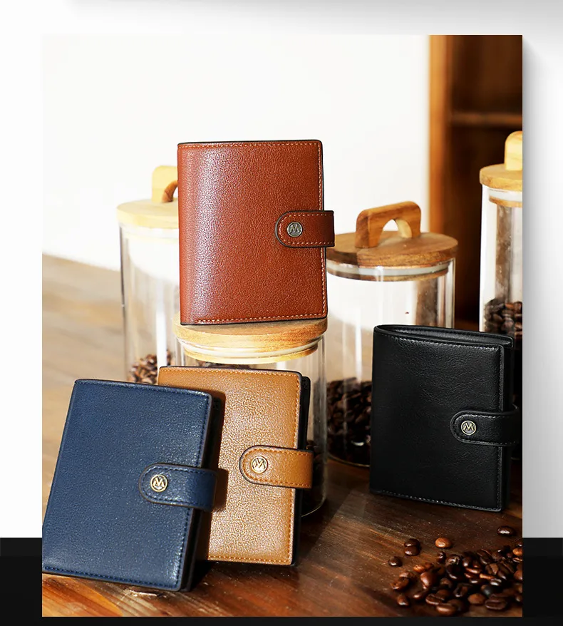 Mandu Men's Wallet New High-Grade Vertical Card Holder  Anti-Theft Swiping Wallet Coin Purse Wholesale display picture 13