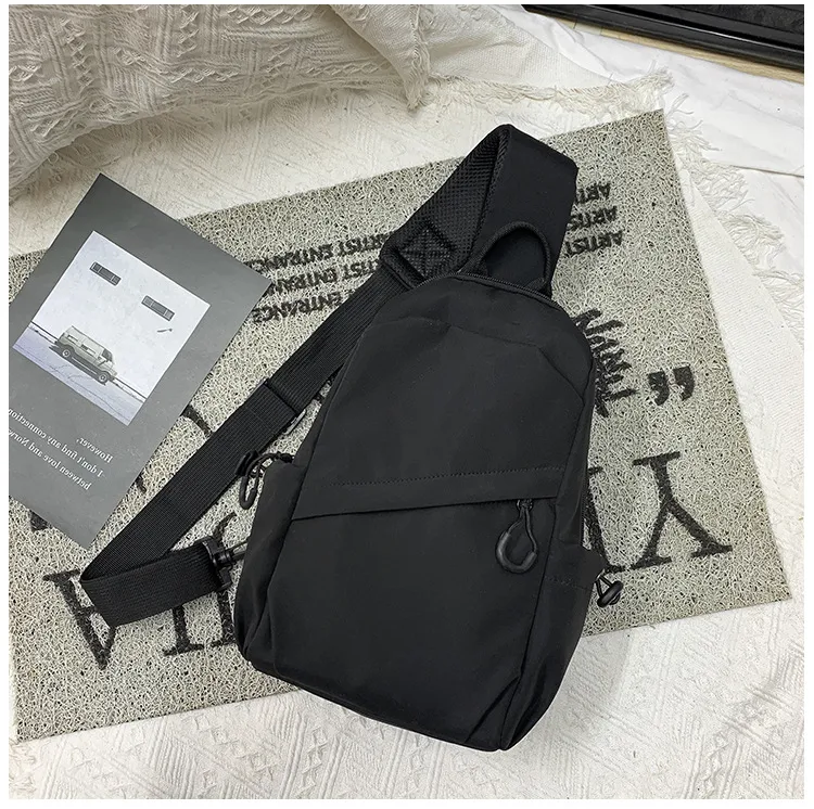 Foreign Trade Messenger Bag Men's Simple Shoulder Bag Men's Shoulder Bag New Chest Bag Small Backpack Sports Small Crossbody Bag display picture 24