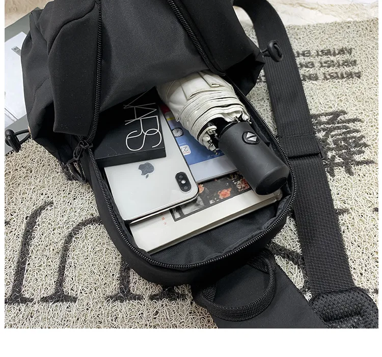 Foreign Trade Messenger Bag Men's Simple Shoulder Bag Men's Shoulder Bag New Chest Bag Small Backpack Sports Small Crossbody Bag display picture 31