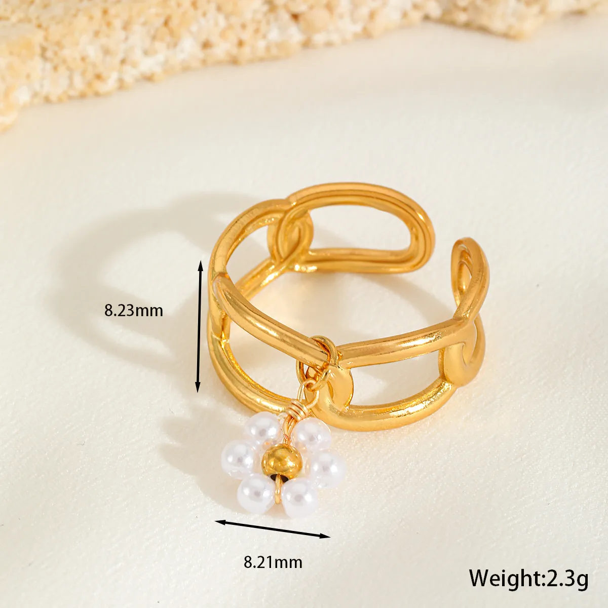IG Style Basic Commute Devil's Eye Chili 304 Stainless Steel Alloy Copper Enamel Women's Rings Bracelets display picture 14