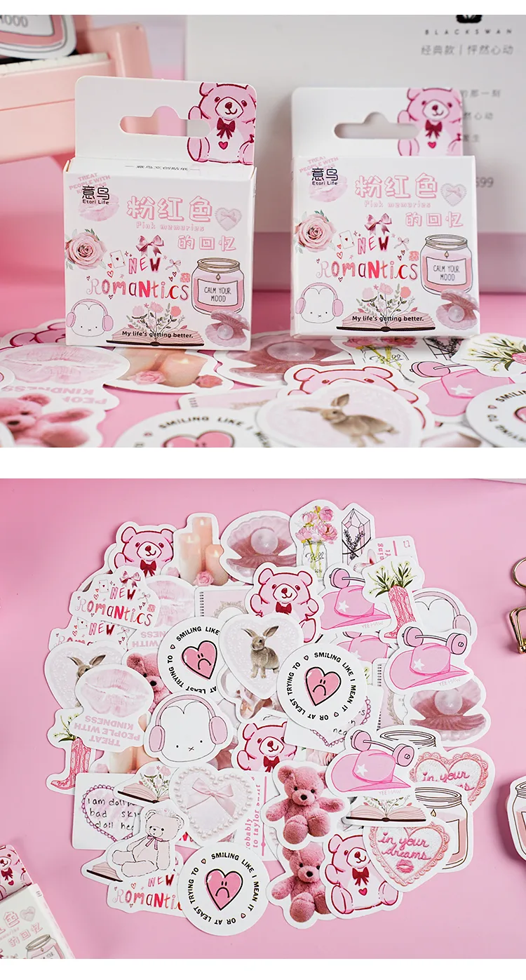 1 Set Animal Letter Learning School Graduation Paper Cartoon Style Cute Simple Style Stickers display picture 6