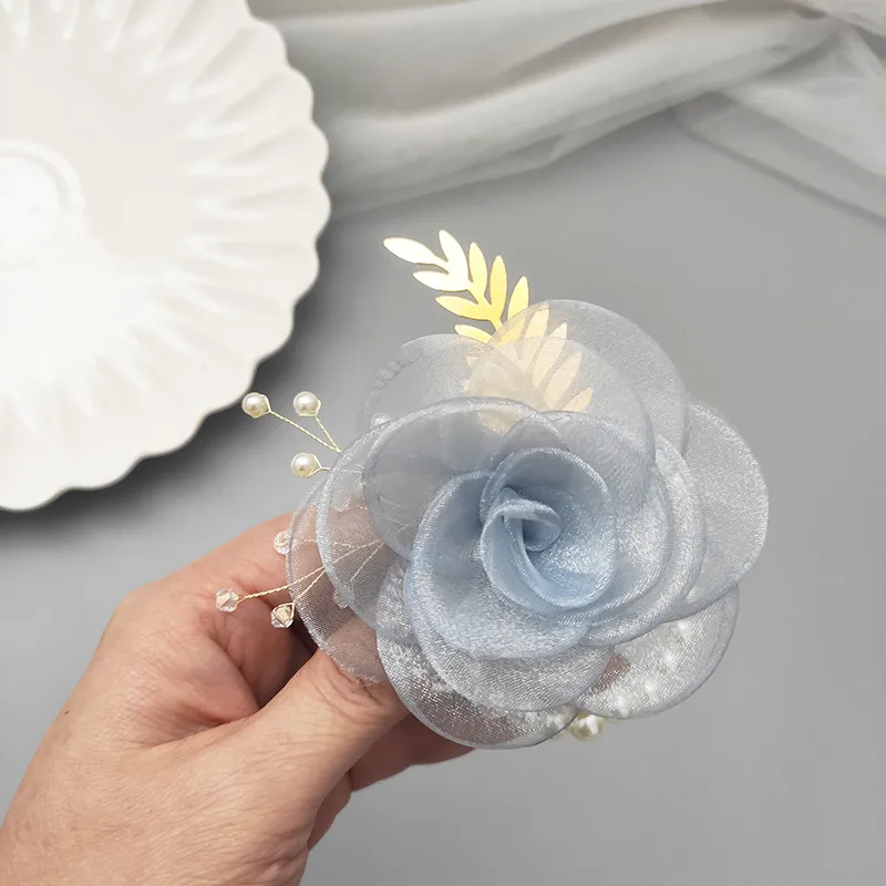 Bridesmaid Wrist Flower Bride Wedding Sisters Group Handed Flower Wedding Mori Style Beautiful Super Fairy Bracelet Wedding Supplies 5429 display picture 21