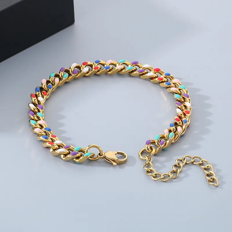 IG Style Geometric 304 Stainless Steel 18K Gold Plated Unisex Bracelets display picture 3