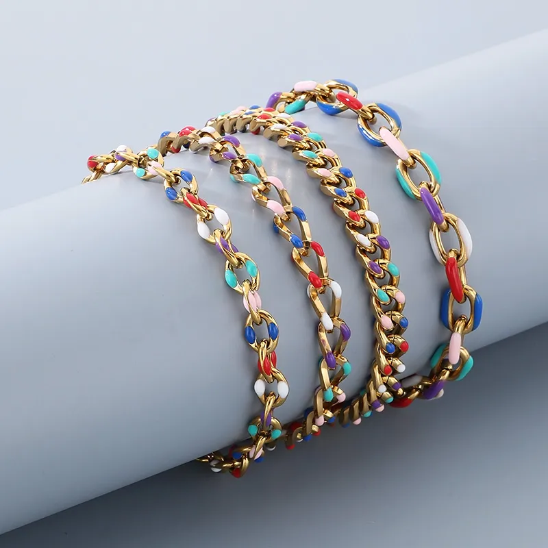 IG Style Geometric 304 Stainless Steel 18K Gold Plated Unisex Bracelets display picture 6