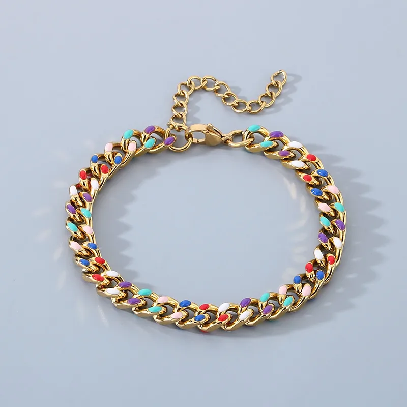 IG Style Geometric 304 Stainless Steel 18K Gold Plated Unisex Bracelets display picture 13