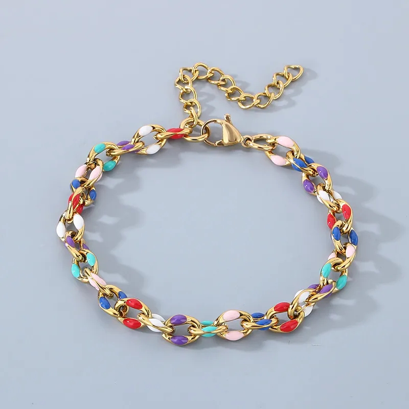 IG Style Geometric 304 Stainless Steel 18K Gold Plated Unisex Bracelets display picture 15