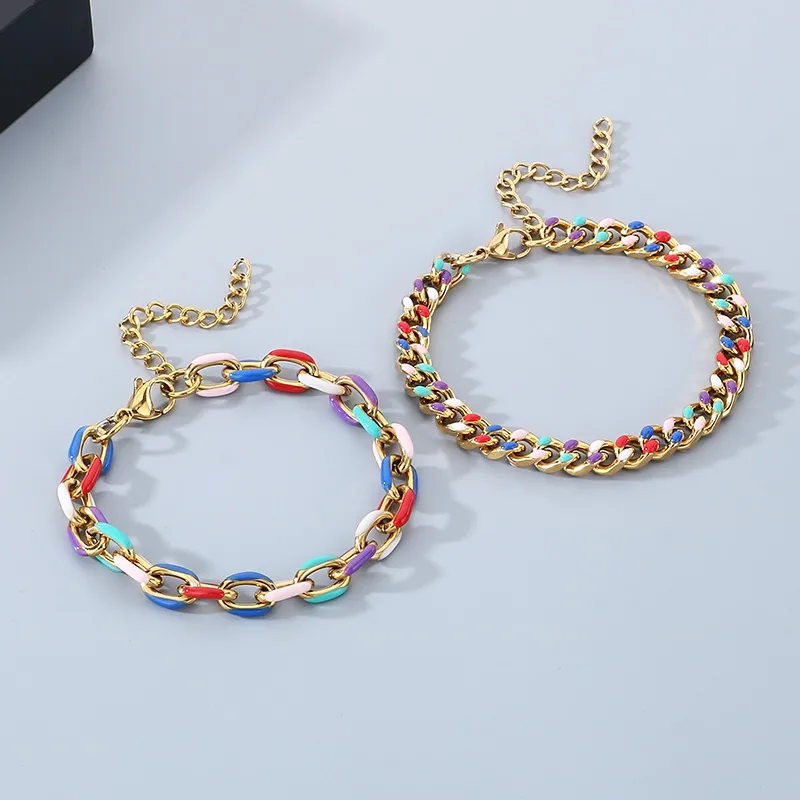 IG Style Geometric 304 Stainless Steel 18K Gold Plated Unisex Bracelets display picture 14