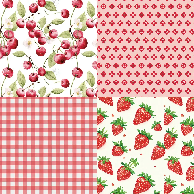 DIY Album Clipbook Journal Material Paper Card Making Background Paper 6-Inch Single-Sided Pattern Sticker R2429 display picture 3