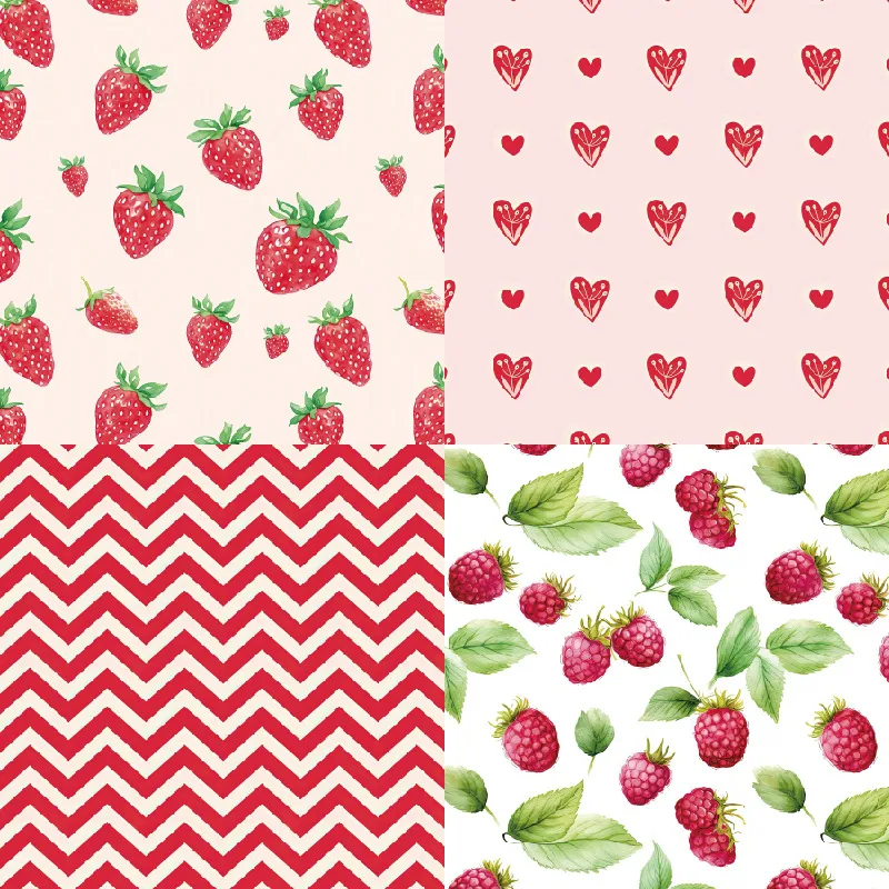 DIY Album Clipbook Journal Material Paper Card Making Background Paper 6-Inch Single-Sided Pattern Sticker R2429 display picture 4
