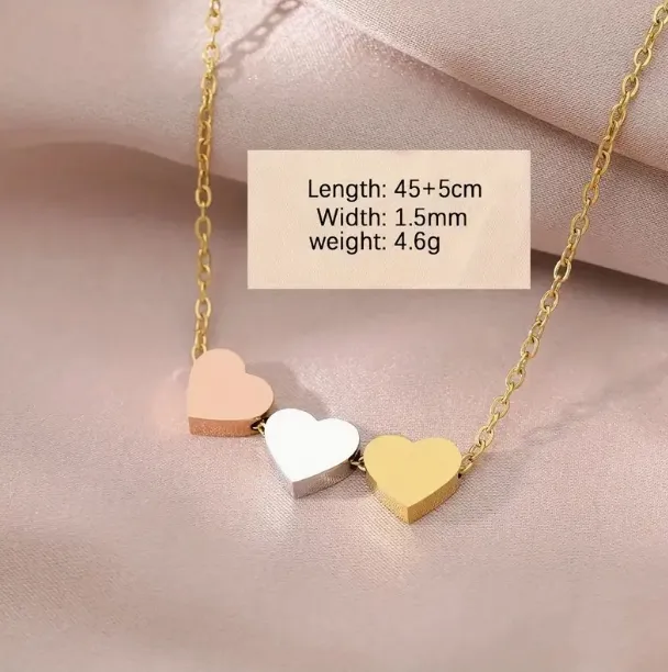 Modern Style Simple Style Heart Shape Alloy Women's Pendant Necklace display picture 3