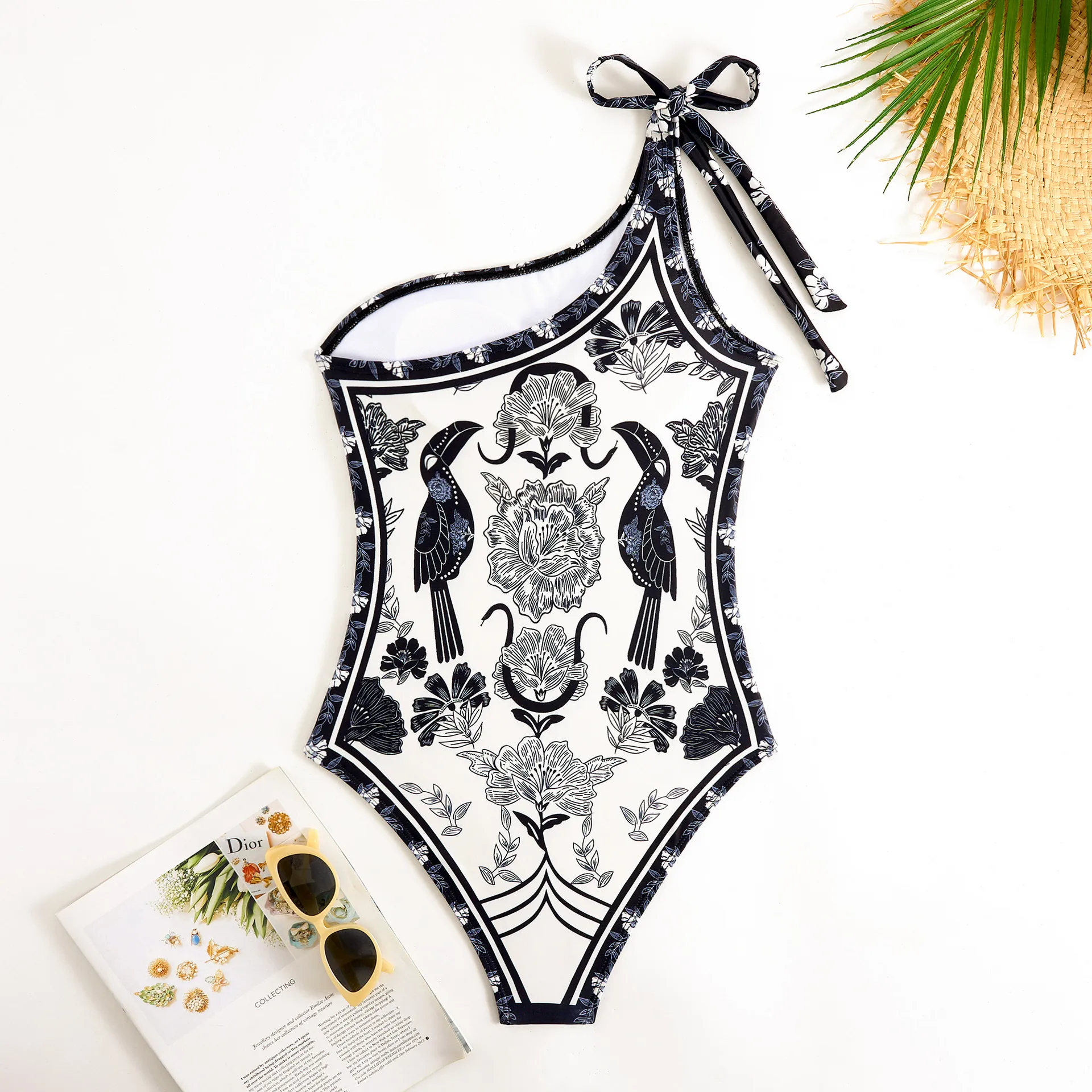 Women's Sexy Bohemian 2 Pieces Set One Piece Swimwear display picture 6