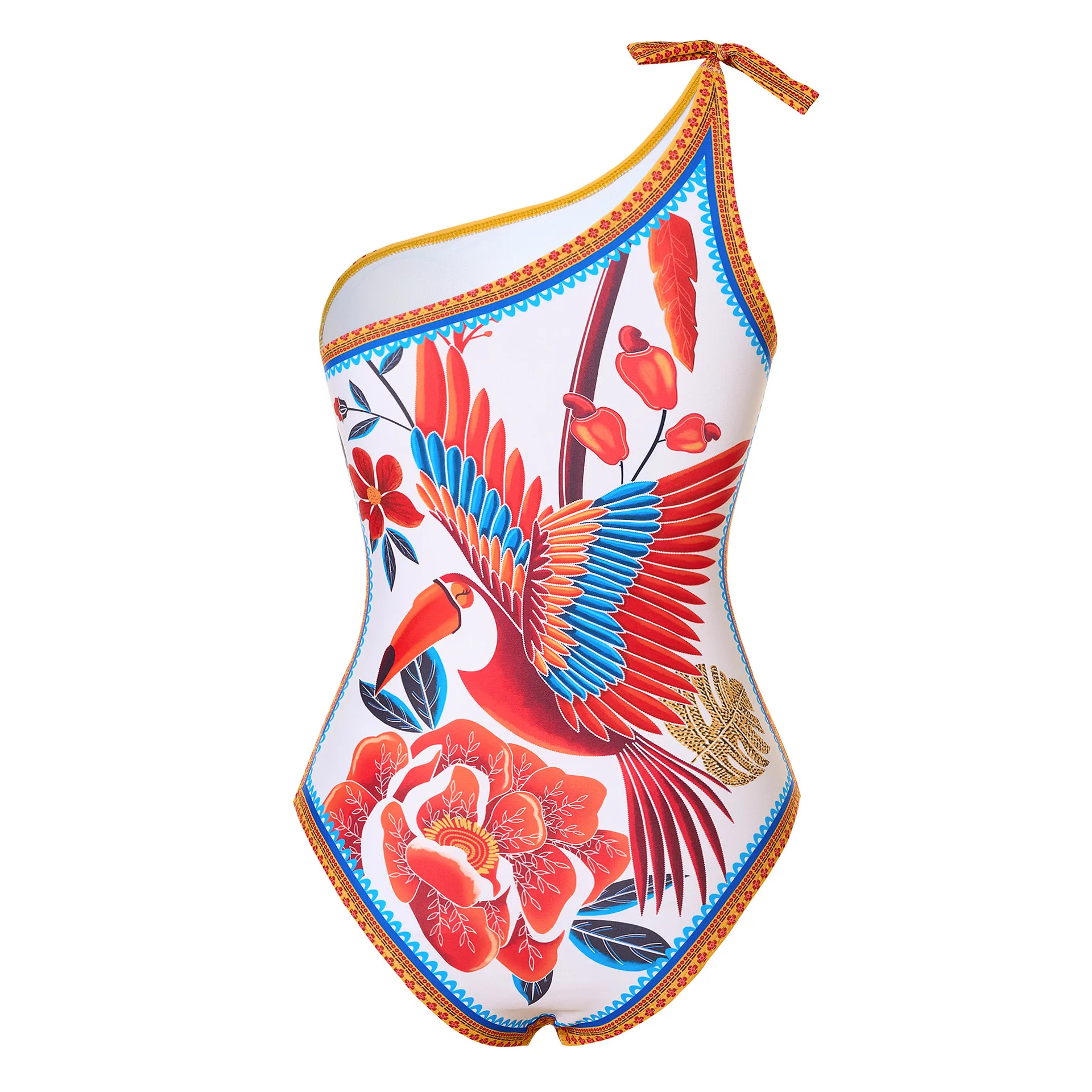 Women's Sexy Bohemian 2 Pieces Set One Piece Swimwear display picture 14