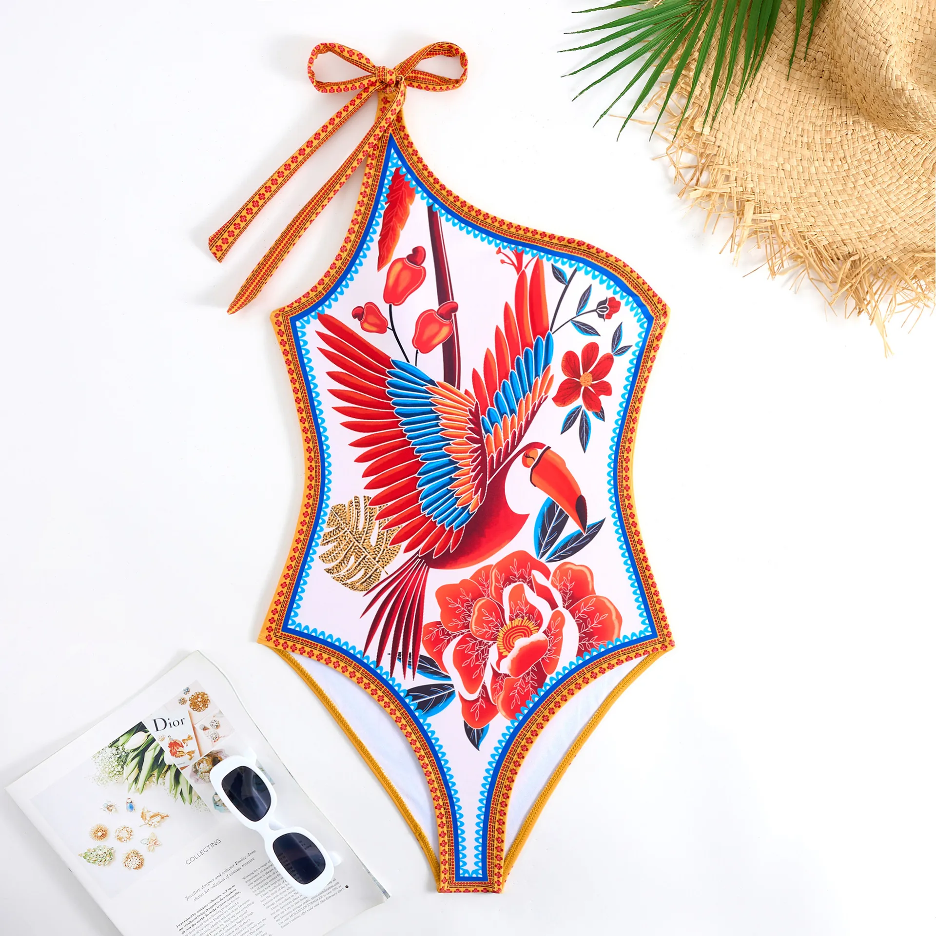 Women's Sexy Bohemian 2 Pieces Set One Piece Swimwear display picture 15