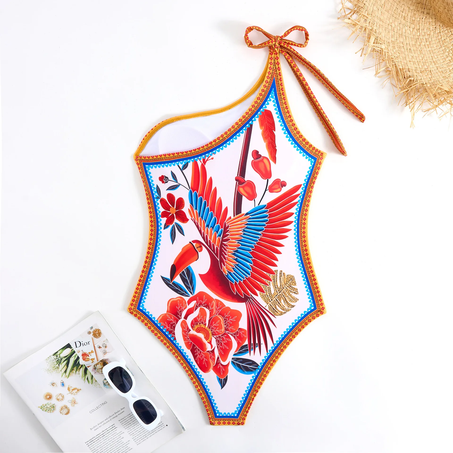 Women's Sexy Bohemian 2 Pieces Set One Piece Swimwear display picture 16