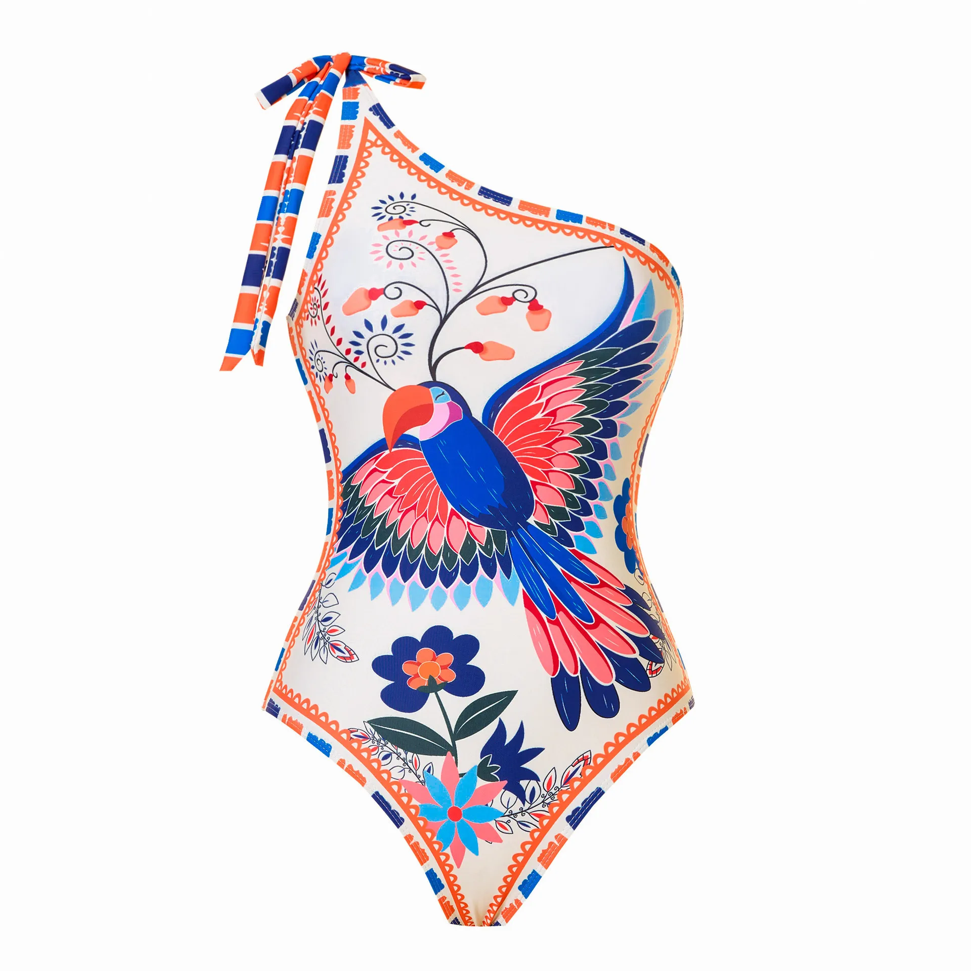 Women's Sexy Bohemian 2 Pieces Set One Piece Swimwear display picture 23