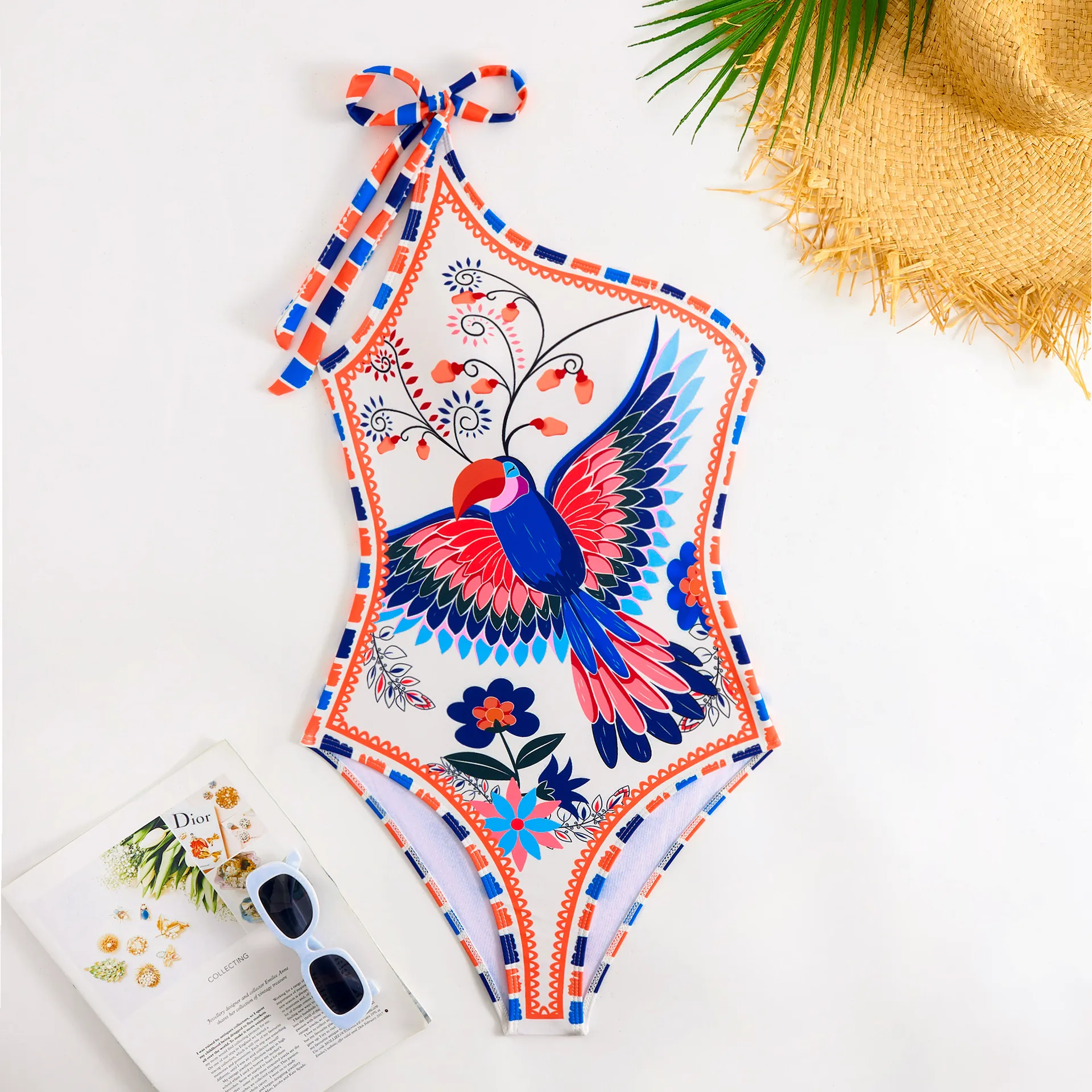 Women's Sexy Bohemian 2 Pieces Set One Piece Swimwear display picture 25