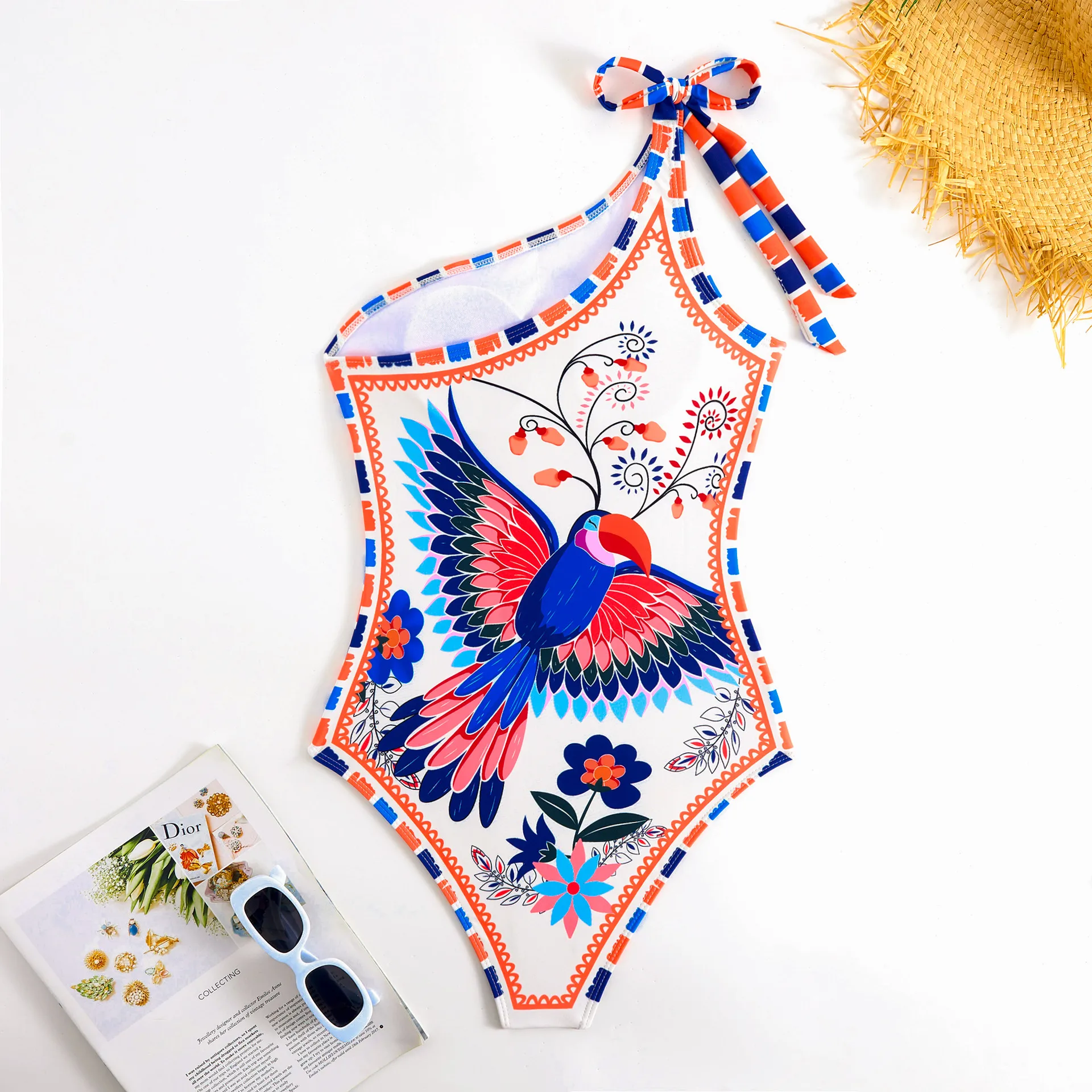 Women's Sexy Bohemian 2 Pieces Set One Piece Swimwear display picture 26