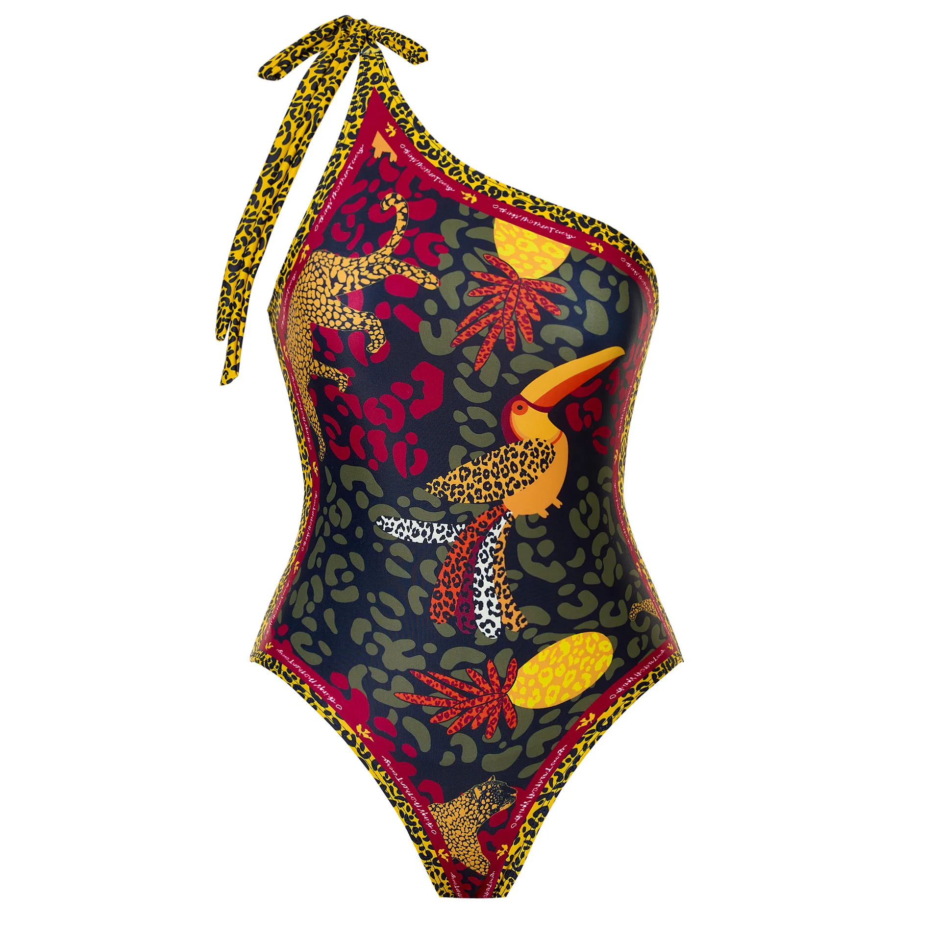 Women's Sexy Bohemian 2 Pieces Set One Piece Swimwear display picture 33