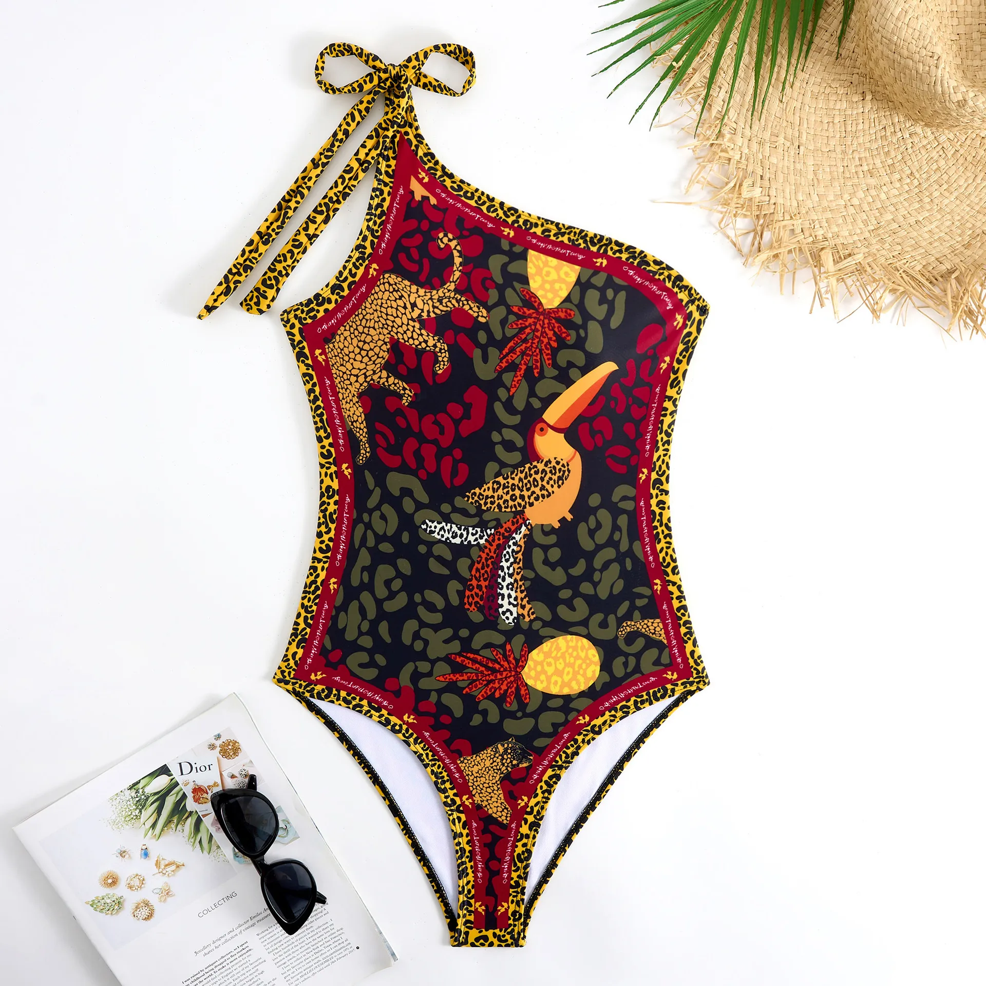 Women's Sexy Bohemian 2 Pieces Set One Piece Swimwear display picture 35