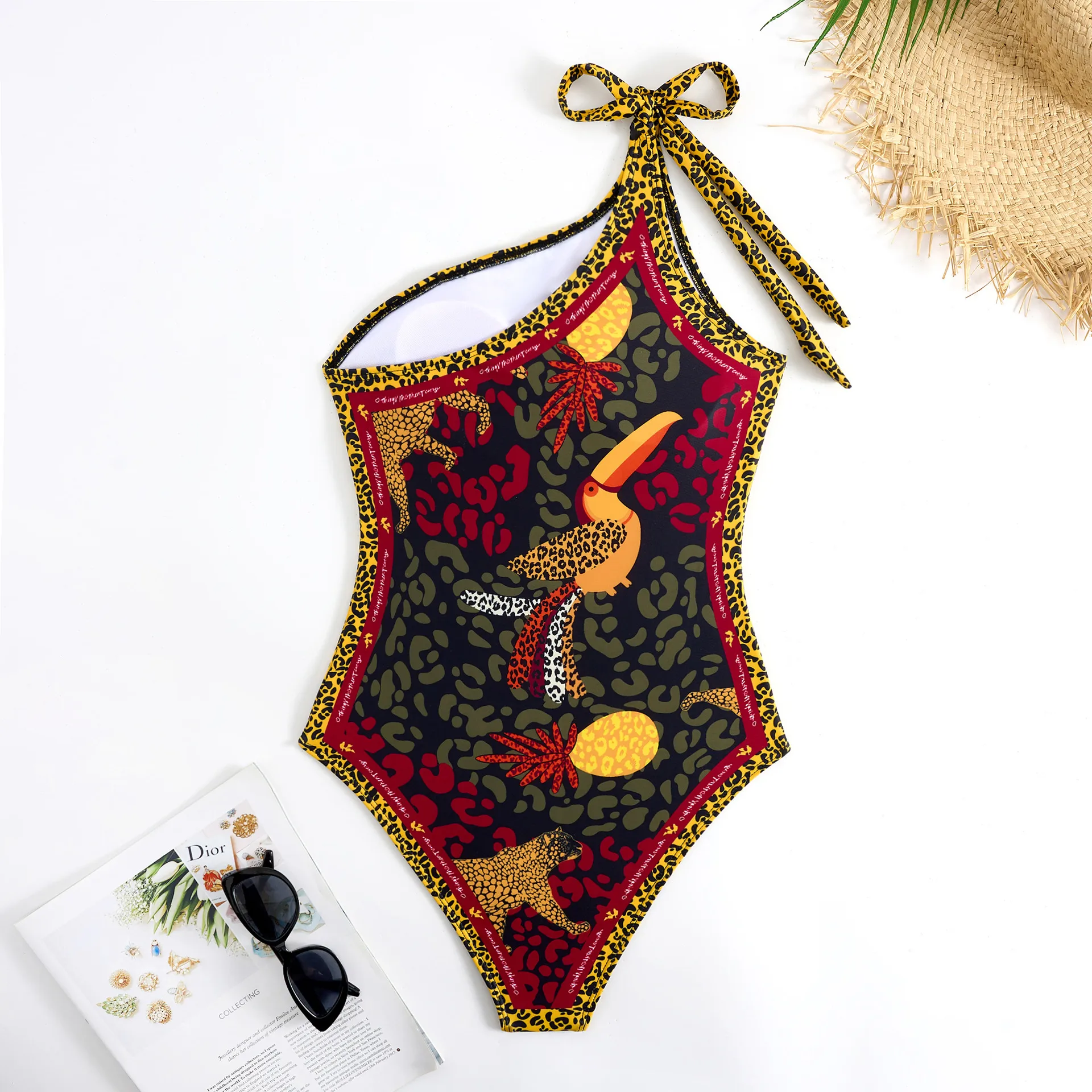 Women's Sexy Bohemian 2 Pieces Set One Piece Swimwear display picture 36