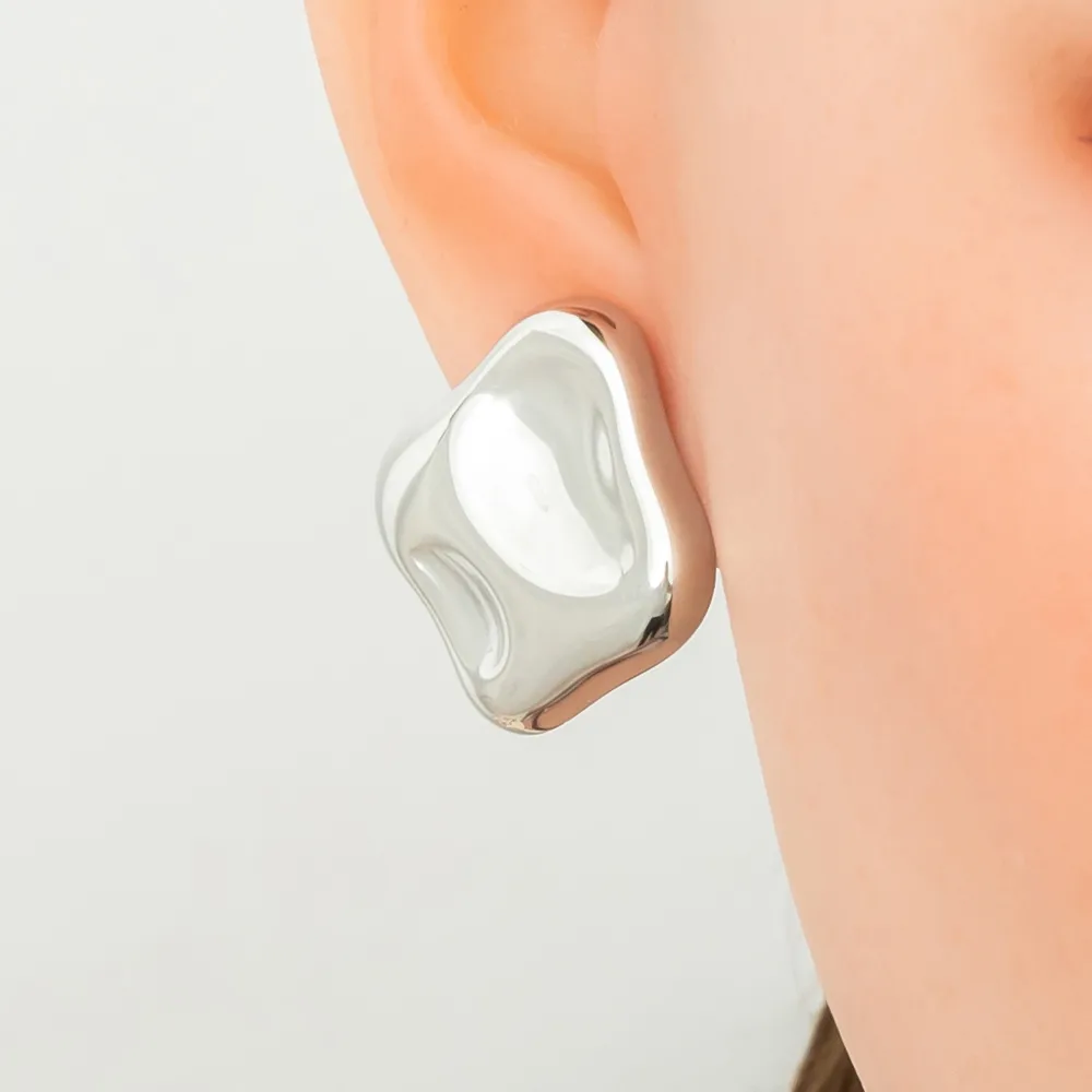 1 Pair Elegant Glam Luxurious Infinity 304 Stainless Steel Earrings display picture 6