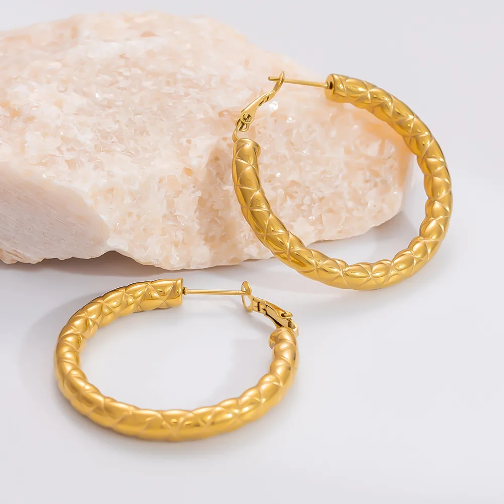 1 Pair Elegant Glam Luxurious Infinity 304 Stainless Steel Earrings display picture 18