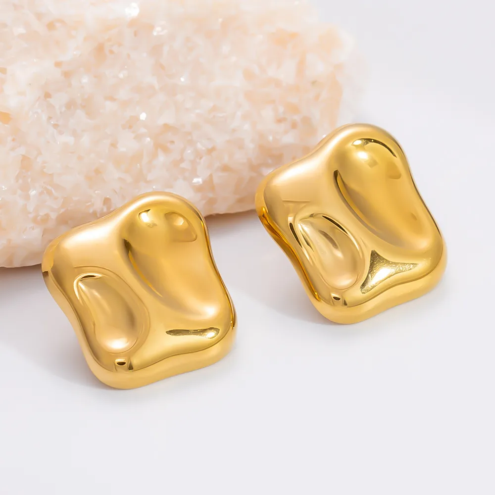 1 Pair Elegant Glam Luxurious Infinity 304 Stainless Steel Earrings display picture 15