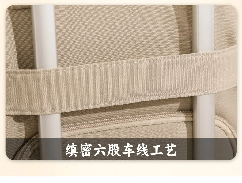 Portable Baby Diaper Bag  Large Capacity Out-of-Home Storage Bag Independent Milk Warehouse Multi-Compartment Mummy Backpack display picture 14