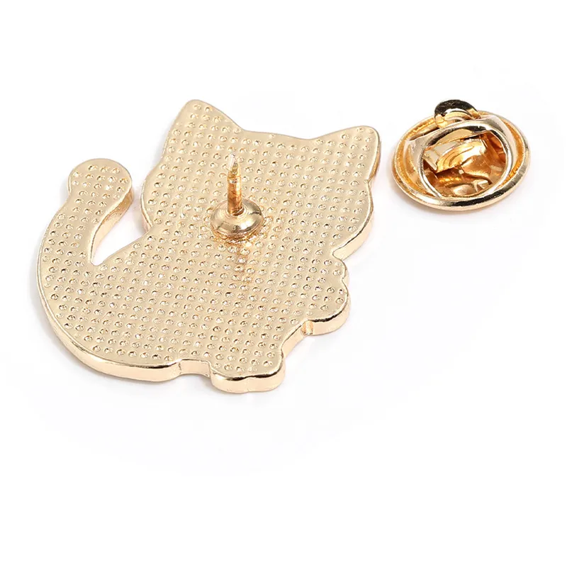 Cartoon Style Cute Cartoon Cat Alloy Plating Women's Brooches display picture 4