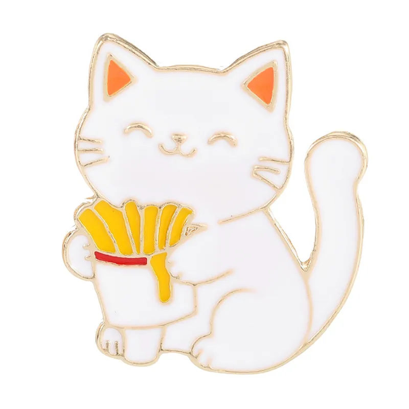 Cartoon Style Cute Cartoon Cat Alloy Plating Women's Brooches display picture 13