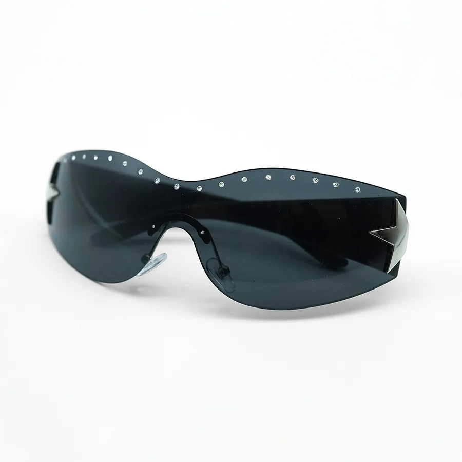 Y2K Cool Style Star Ac Special-Shaped Mirror Full Frame Glasses display picture 3
