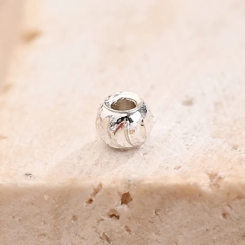 Casual Modern Style Simple Style Round Simple Copper Handmade Polishing Plating 18K Gold Plated White Gold Plated Silver Plated DIY Jewelry Accessories display picture 4