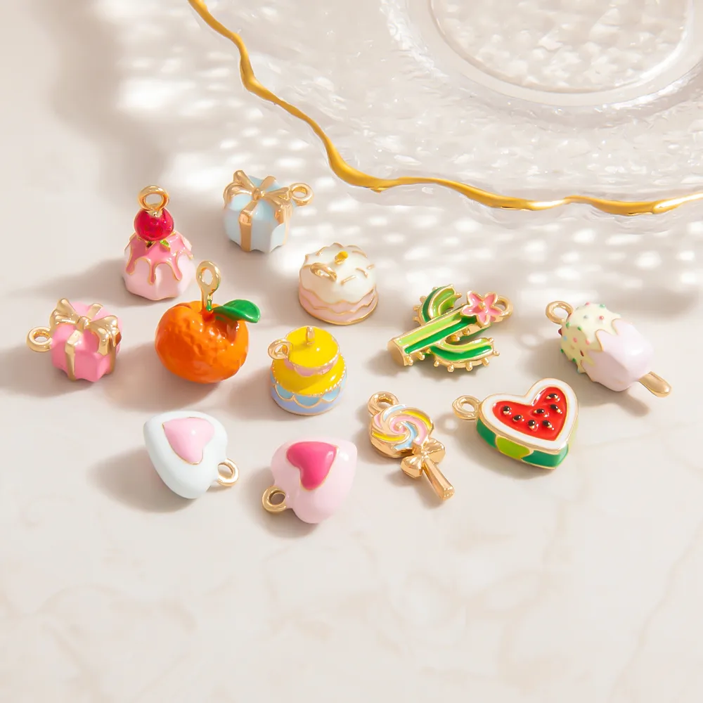 Vacation Simple Style Fruit 304 Stainless Steel Jewelry Accessories display picture 1