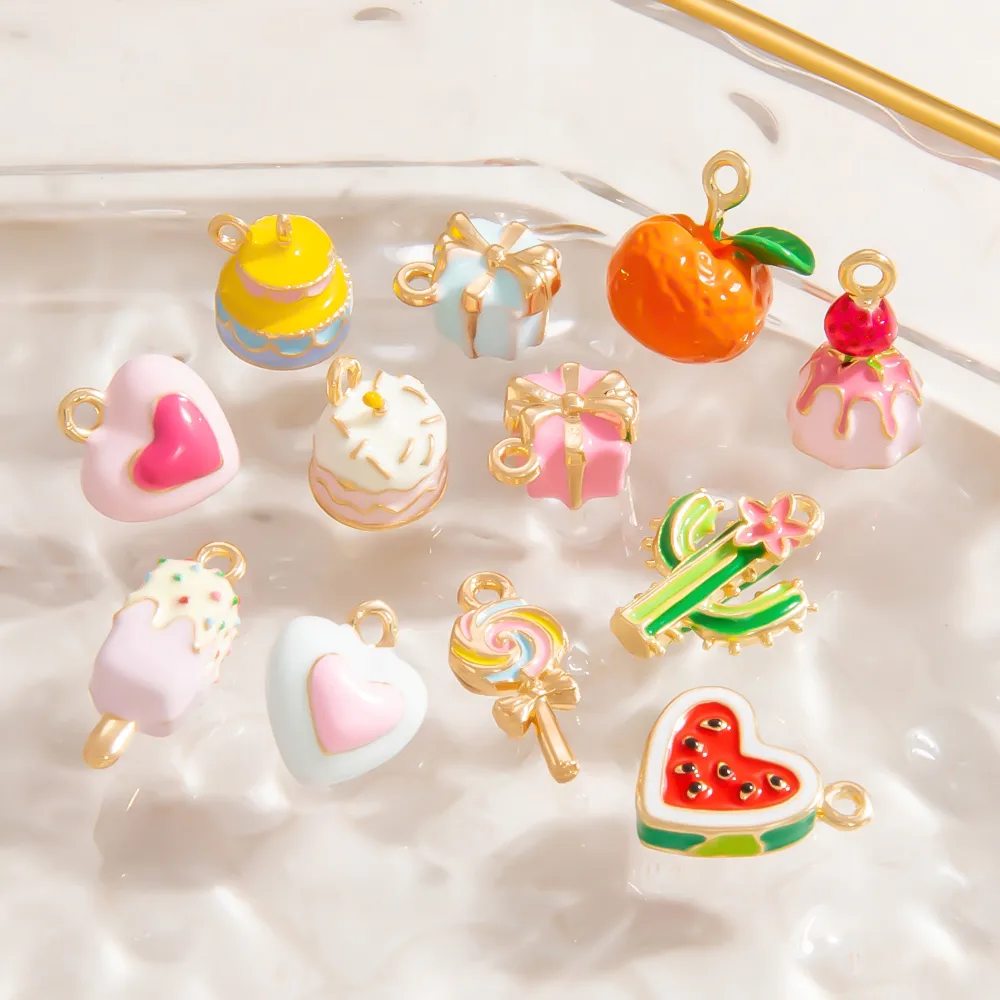 Vacation Simple Style Fruit 304 Stainless Steel Jewelry Accessories display picture 4