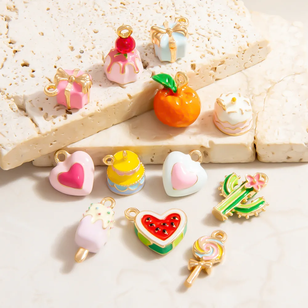 Vacation Simple Style Fruit 304 Stainless Steel Jewelry Accessories display picture 5
