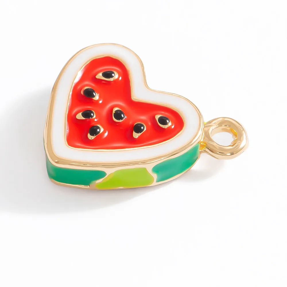 Vacation Simple Style Fruit 304 Stainless Steel Jewelry Accessories display picture 12