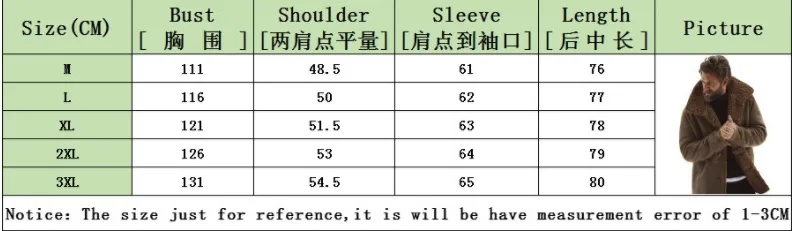 Men's Shearling & Wool Blend Hooded Mid-Length Coat - Autumn Winter Warm Fleece Lined Outerwear display picture 1